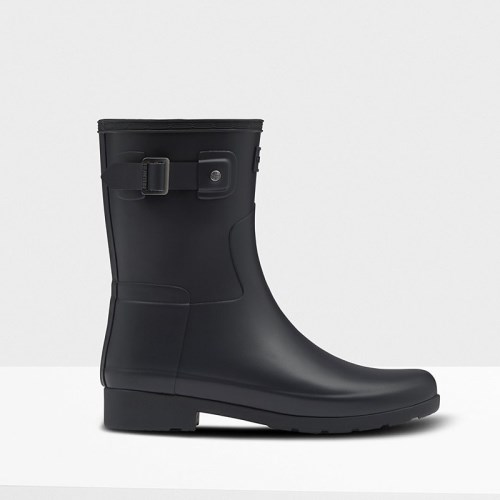 Hunter Refined Slim Fit Short Rain Boots For Womens - NZ P9167